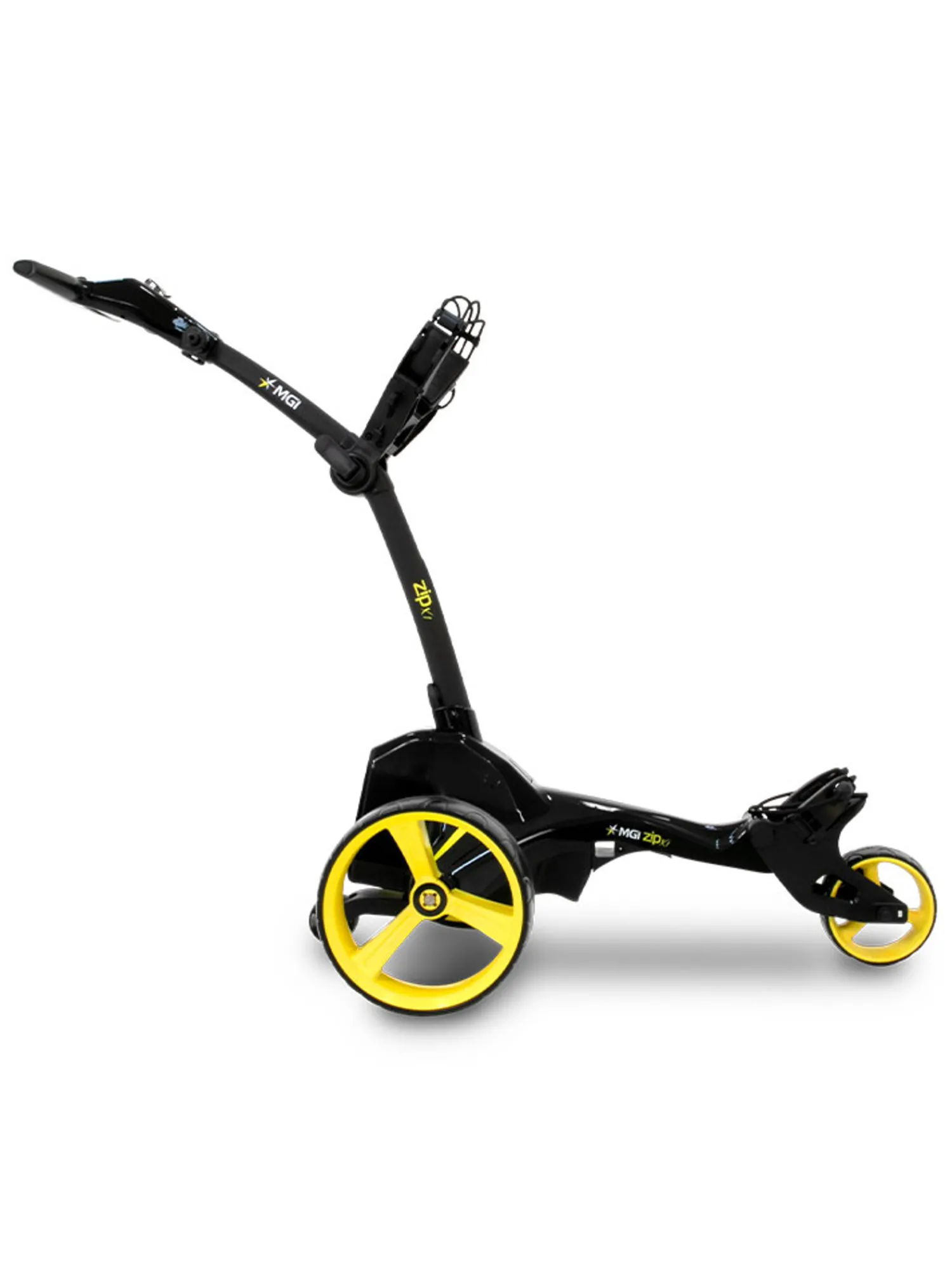 MGI Electric Golf Buggy|Zip X1 2024 36 Hole Motorised Golf Buggy - Black