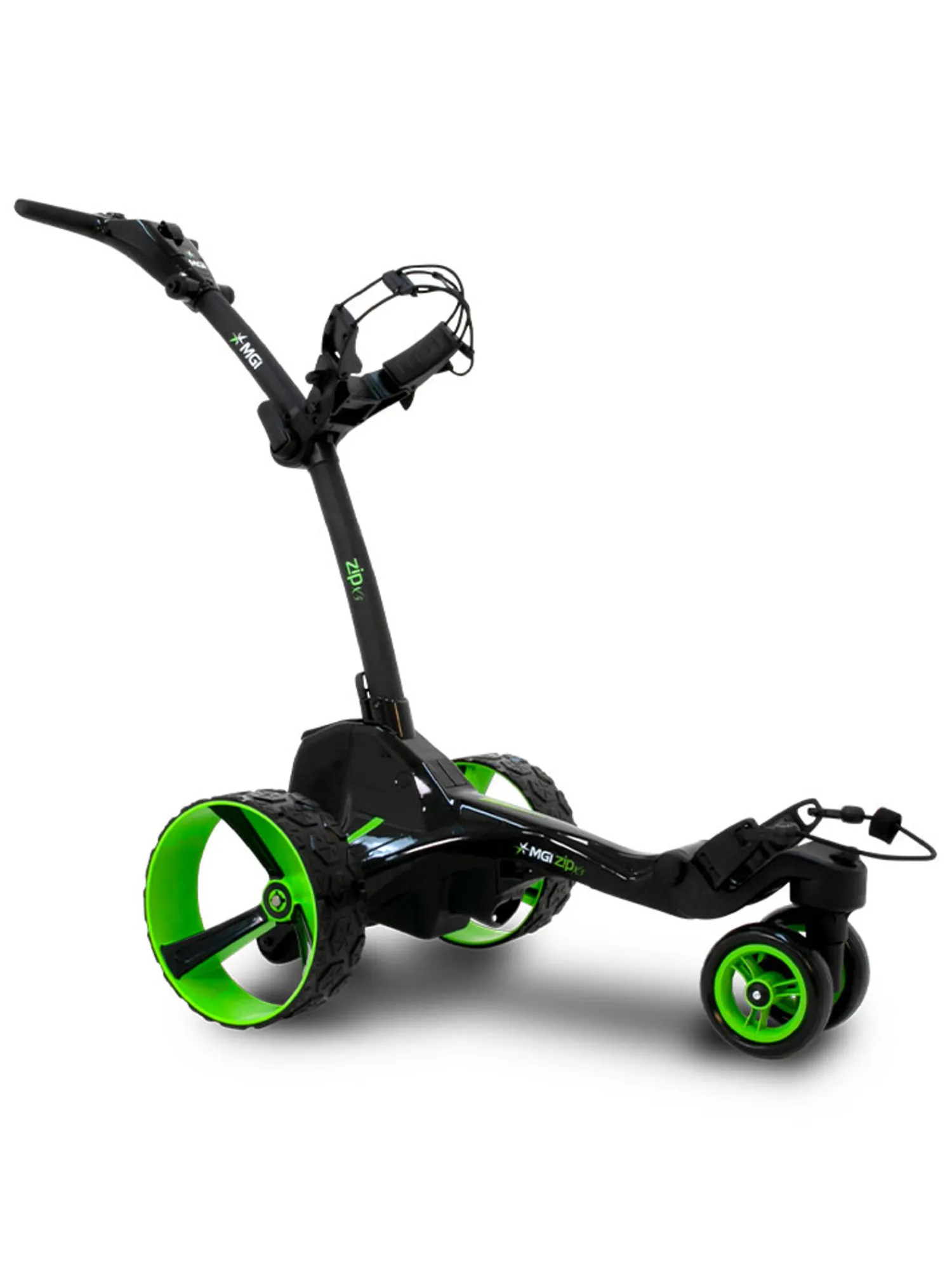 MGI Electric Golf Buggy|Zip X5 2024 Motorised Golf Buggy - Black