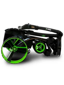 MGI Electric Golf Buggy|Zip X5 2024 Motorised Golf Buggy - Black