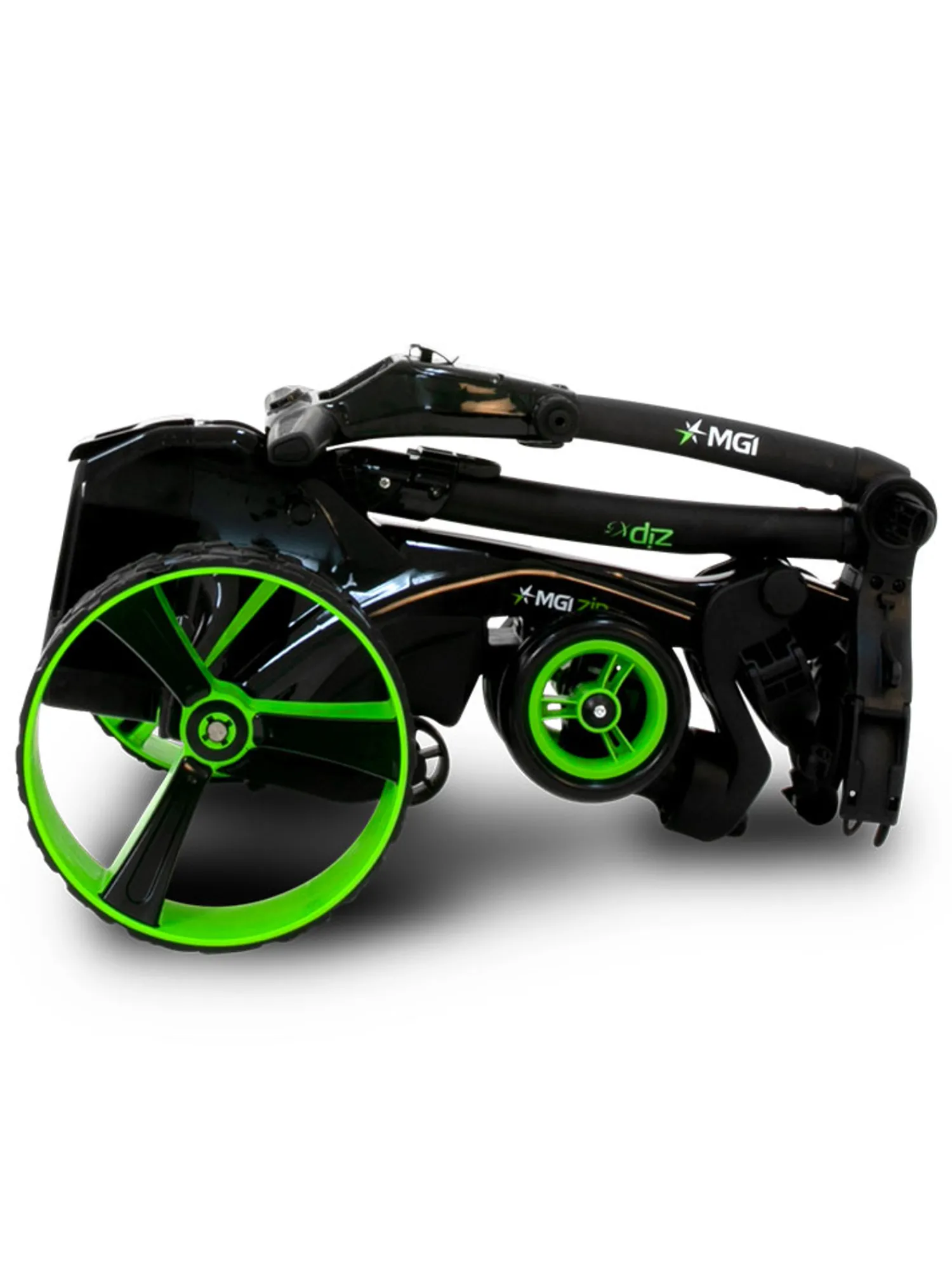 MGI Electric Golf Buggy|Zip X5 2024 Motorised Golf Buggy - Black