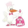 Navika Ball Markers|Glitzy It's a Girl Ball Marker