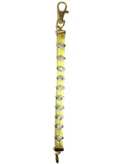 Navika Scoring Accessories|Leather Crystal Stroke Counter Gold