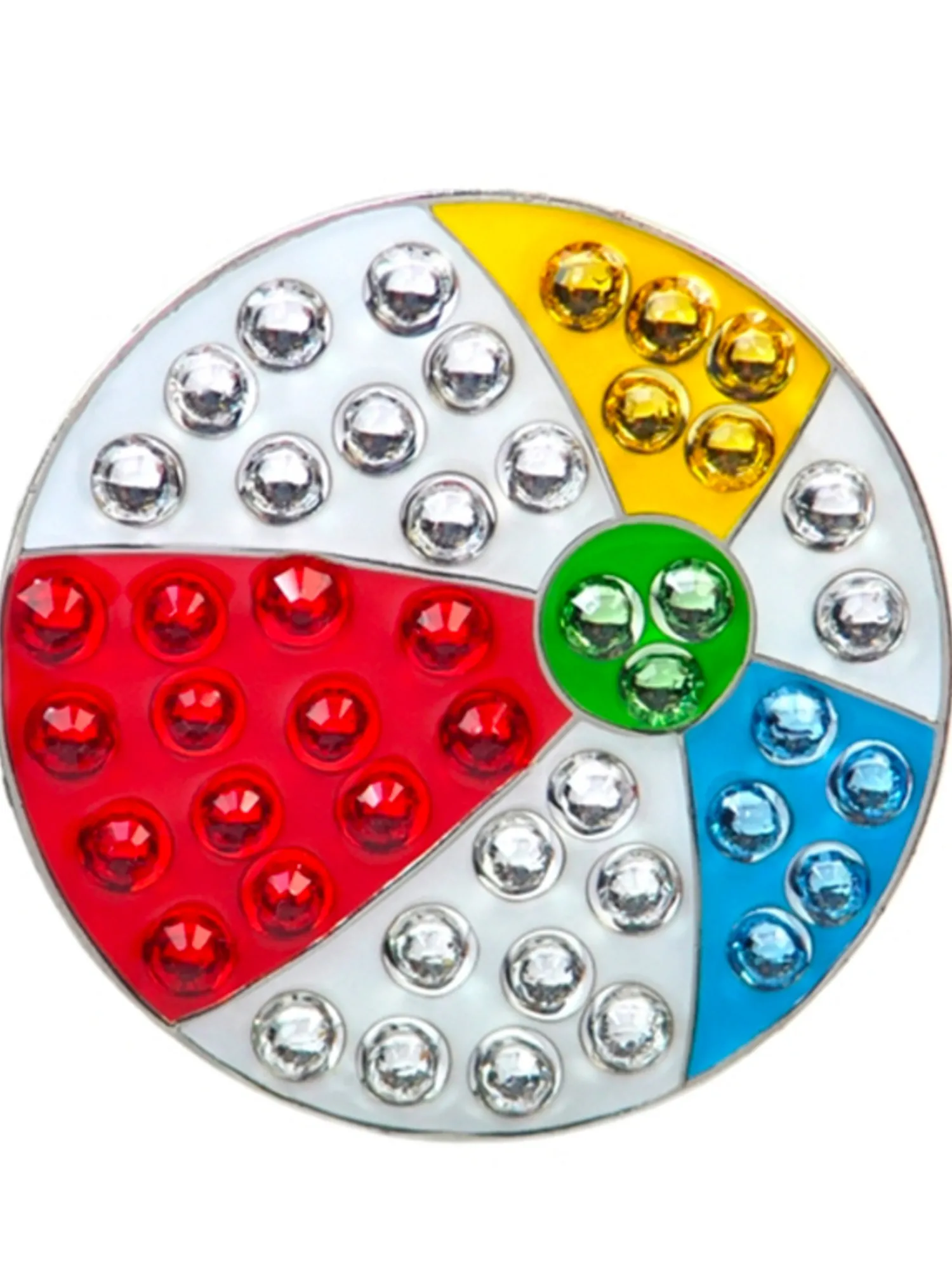 Navika Ball Markers|Swarovski Crystal Beach Ball Marker
