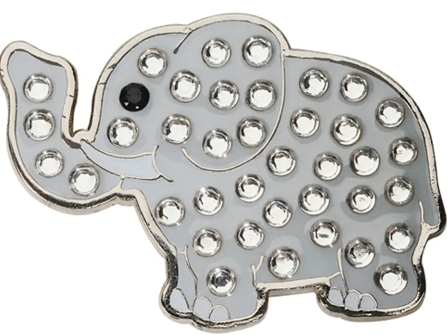 Navika Ball Markers|Swarovski Crystal Elephant Marker