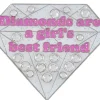 Navika Ball Markers|Swarovski Crystal Diamonds Are A Girls BF Marker