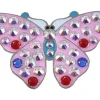 Navika Ball Markers|Swarovski Crystal Butterfly Pink Marker