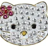Navika Ball Markers|Swarovski Crystal Kitty Marker
