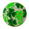 Navika Ball Markers|Swarovski Crystal Shamrock Marker