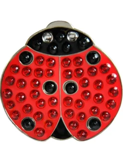 Navika Ball Markers|Swarovski Crystal Lady Luck Marker