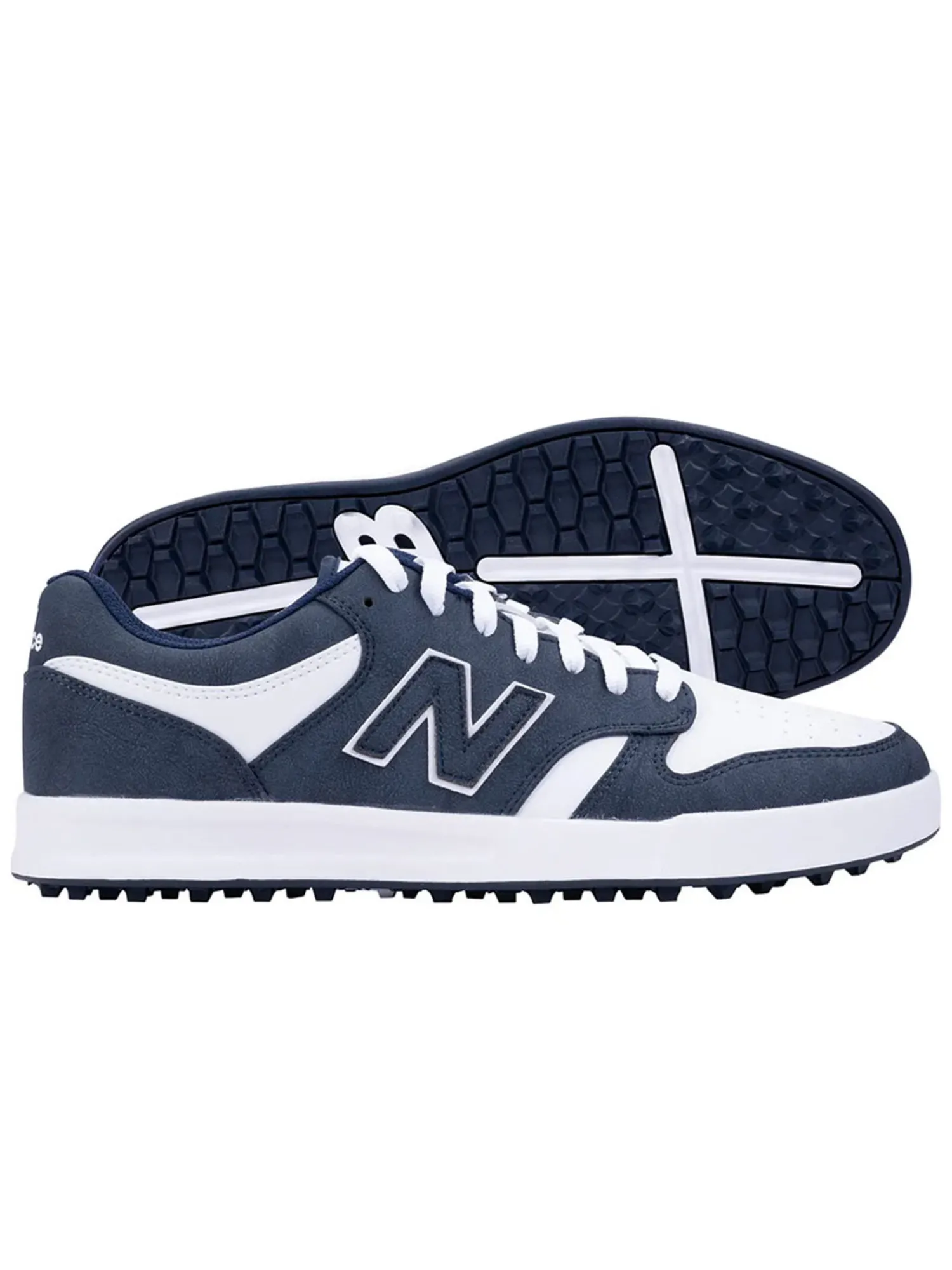 New Balance Mens Golf Shoes|480 Golf SL Golf Shoes - Navy/White