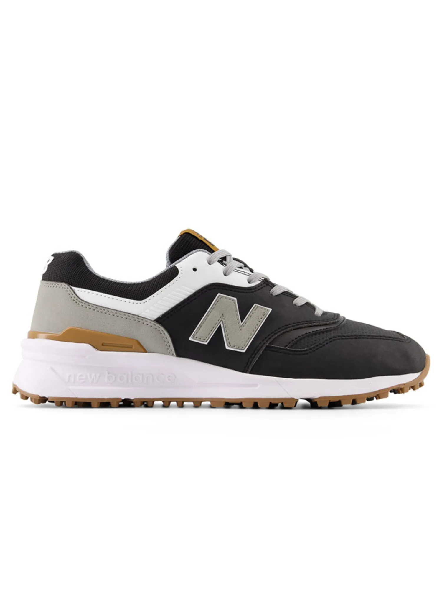 New Balance Mens Golf Shoes|997 SL Golf Shoes - Black/White