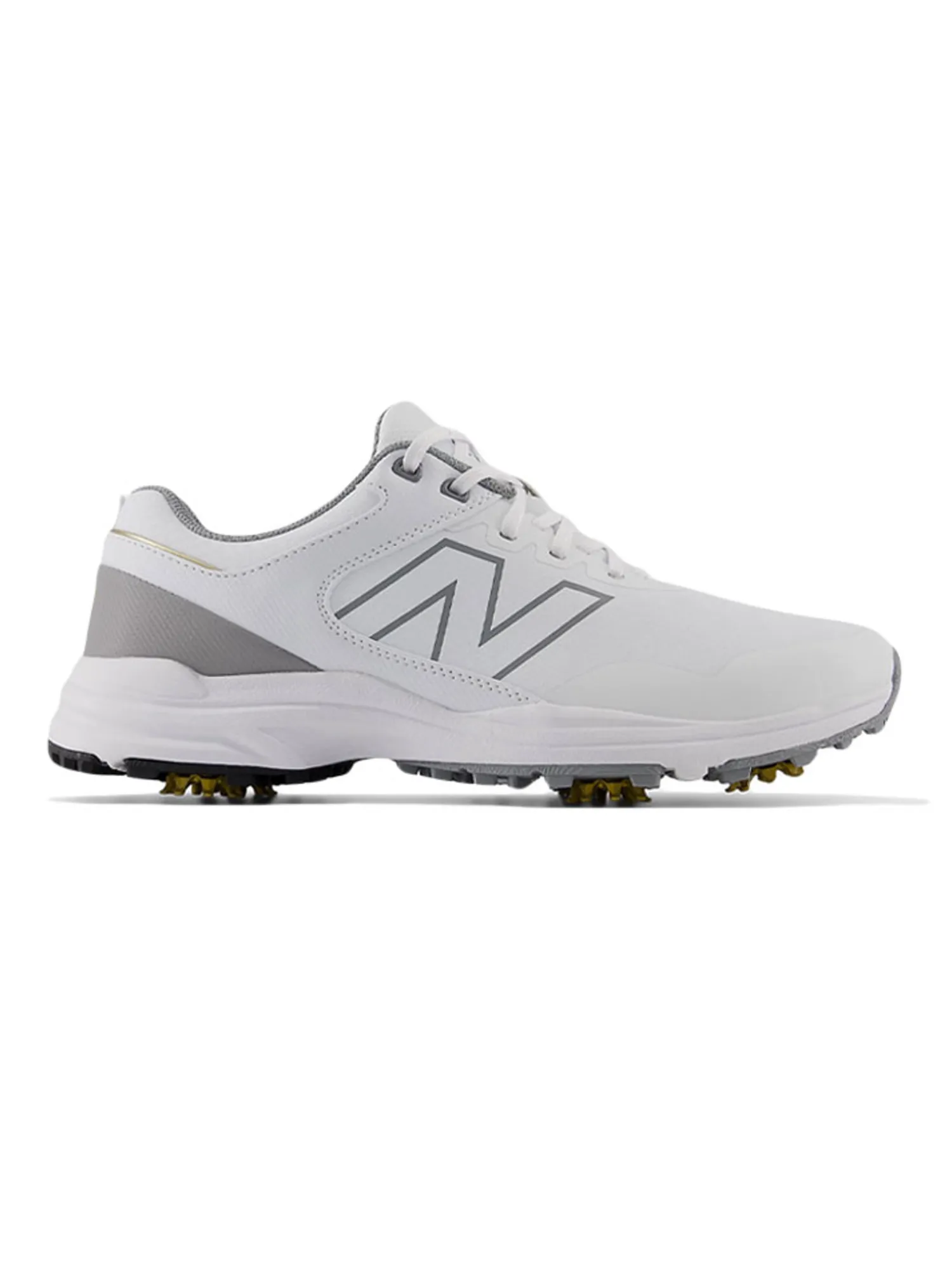 New Balance Mens Golf Shoes|Brighton v2 Golf Shoes - White/Grey