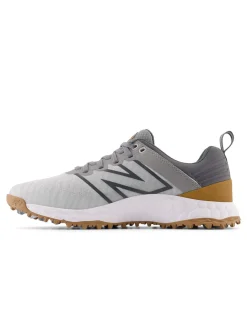 New Balance Mens Golf Shoes|Fresh Foam Contend v2 Golf Shoes - Grey/Charcoal