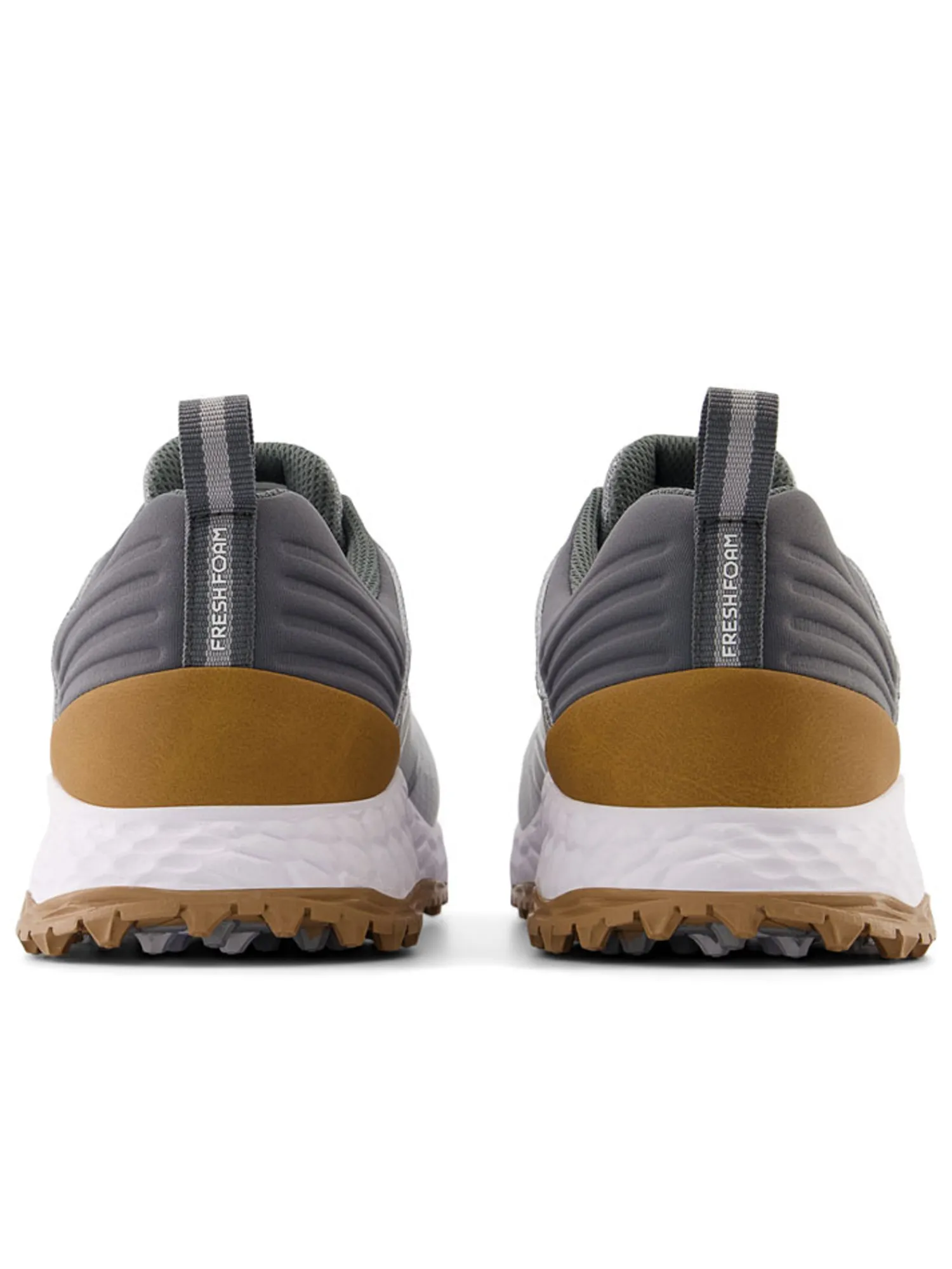 New Balance Mens Golf Shoes|Fresh Foam Contend v2 Golf Shoes - Grey/Charcoal