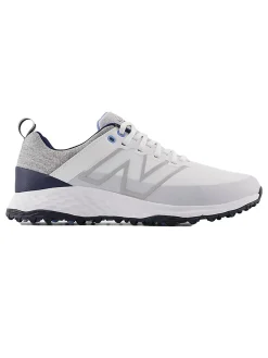 New Balance Mens Golf Shoes|Fresh Foam Contend v2 Golf Shoes - White/Blue