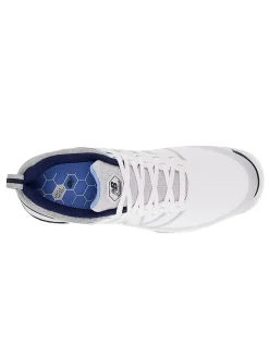 New Balance Mens Golf Shoes|Fresh Foam Contend v2 Golf Shoes - White/Blue