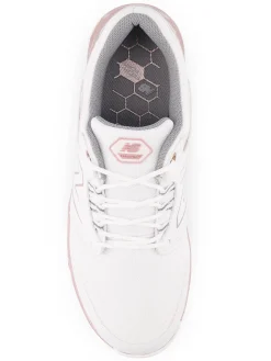 New Balance Clearance Shoes|Women's Fresh Foam Links SL V2 Golf Shoes - White/Rose Gold
