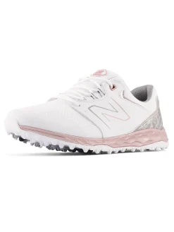 New Balance Clearance Shoes|Women's Fresh Foam Links SL V2 Golf Shoes - White/Rose Gold
