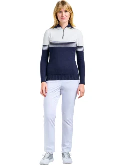 Nivo Jumpers|Women's Greta Sweater - Navy