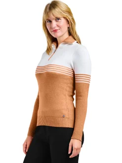 Nivo Jumpers|Women's Greta Sweater - Camel
