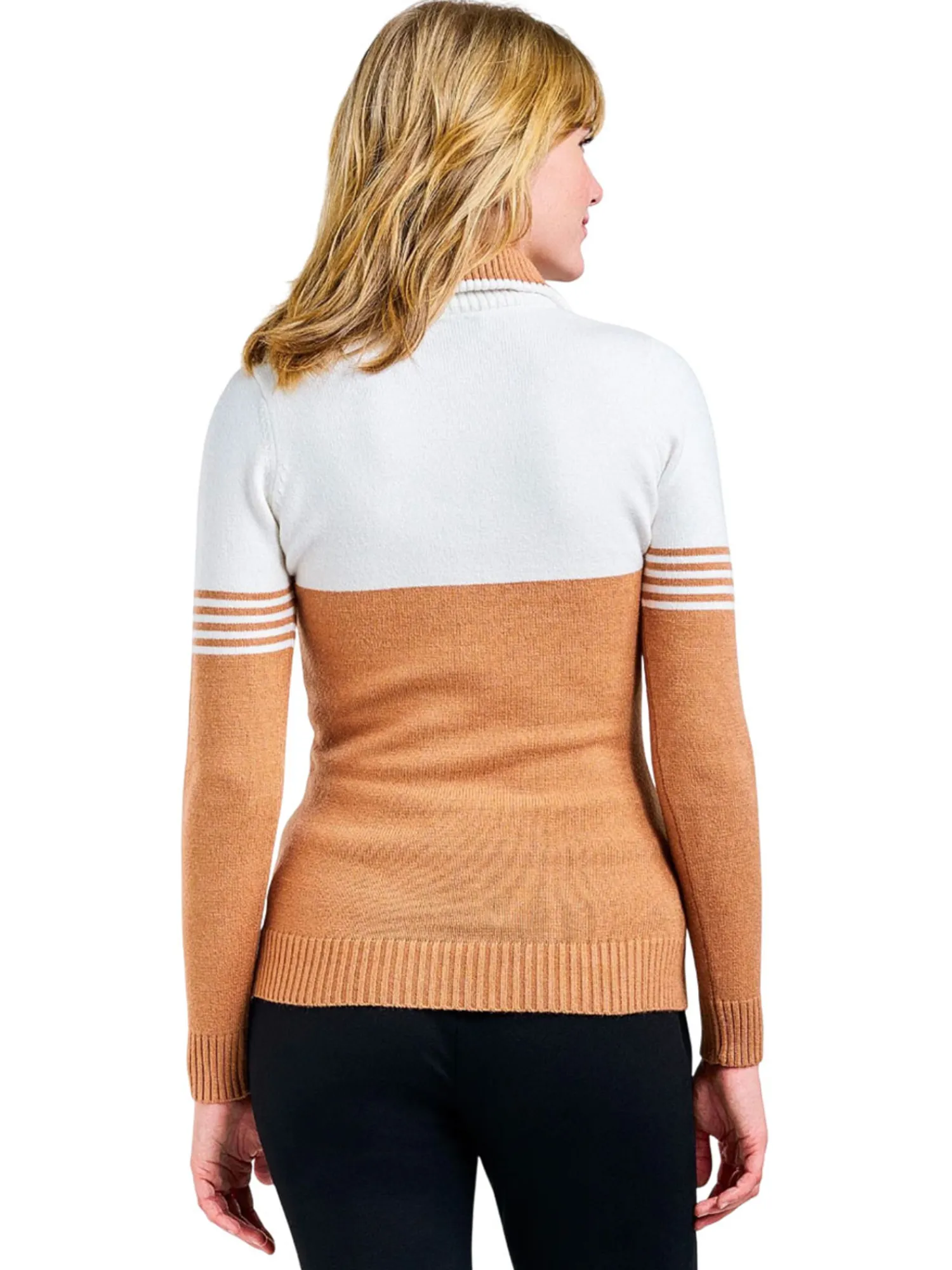Nivo Jumpers|Women's Greta Sweater - Camel