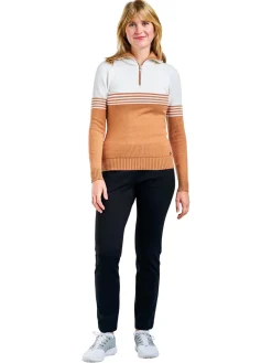 Nivo Jumpers|Women's Greta Sweater - Camel