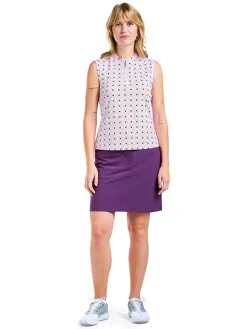 Nivo Shirts|Women's Linnea Sleeveless Mock - Coral Reef