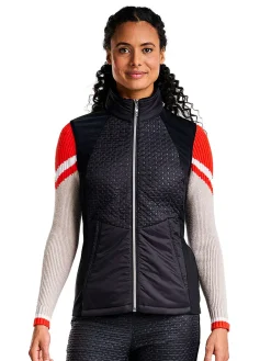 Nivo Vests|Women's Mika Full Zip Vest - Black