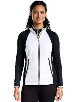 Nivo Vests|Women's Mika Full Zip Vest - White