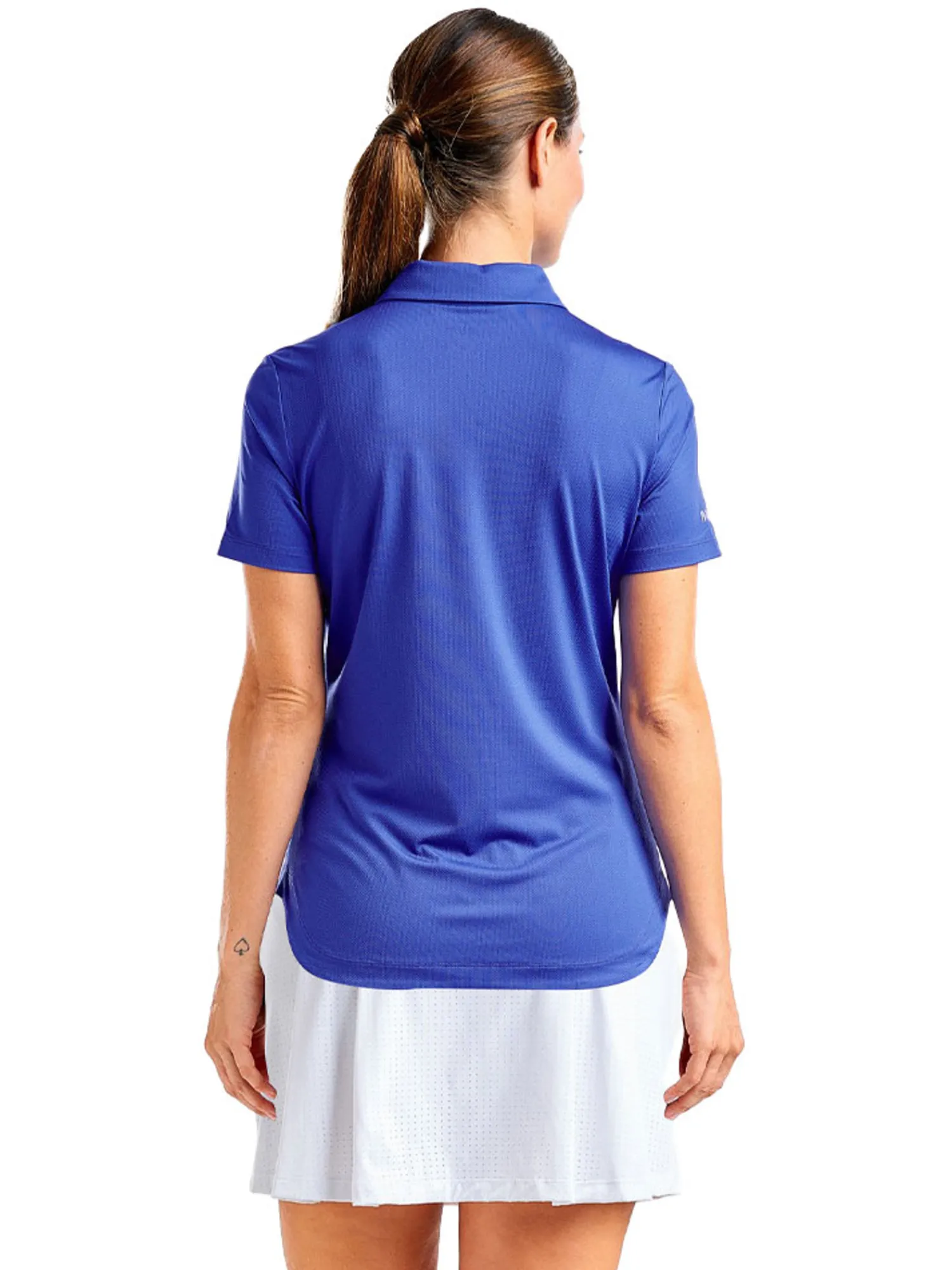 Nivo Shirts|Women's Naila II Short Sleeve Polo - Cobalt