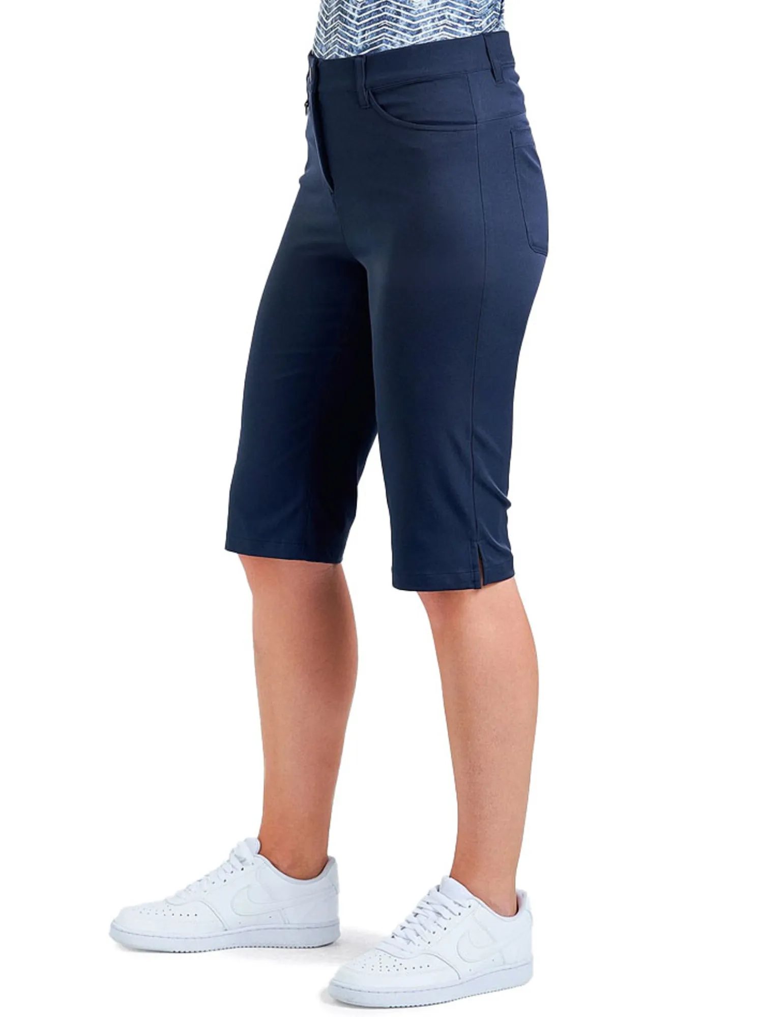 Nivo Shorts|Women's Nalini Long Short - Navy