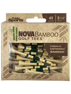 Pride Golf Tee Tees|Nova Bamboo Striped Golf Tees - 3.25"