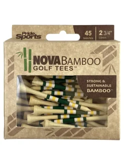 Pride Golf Tee Tees|Nova Bamboo Striped Golf Tees - 2.75"
