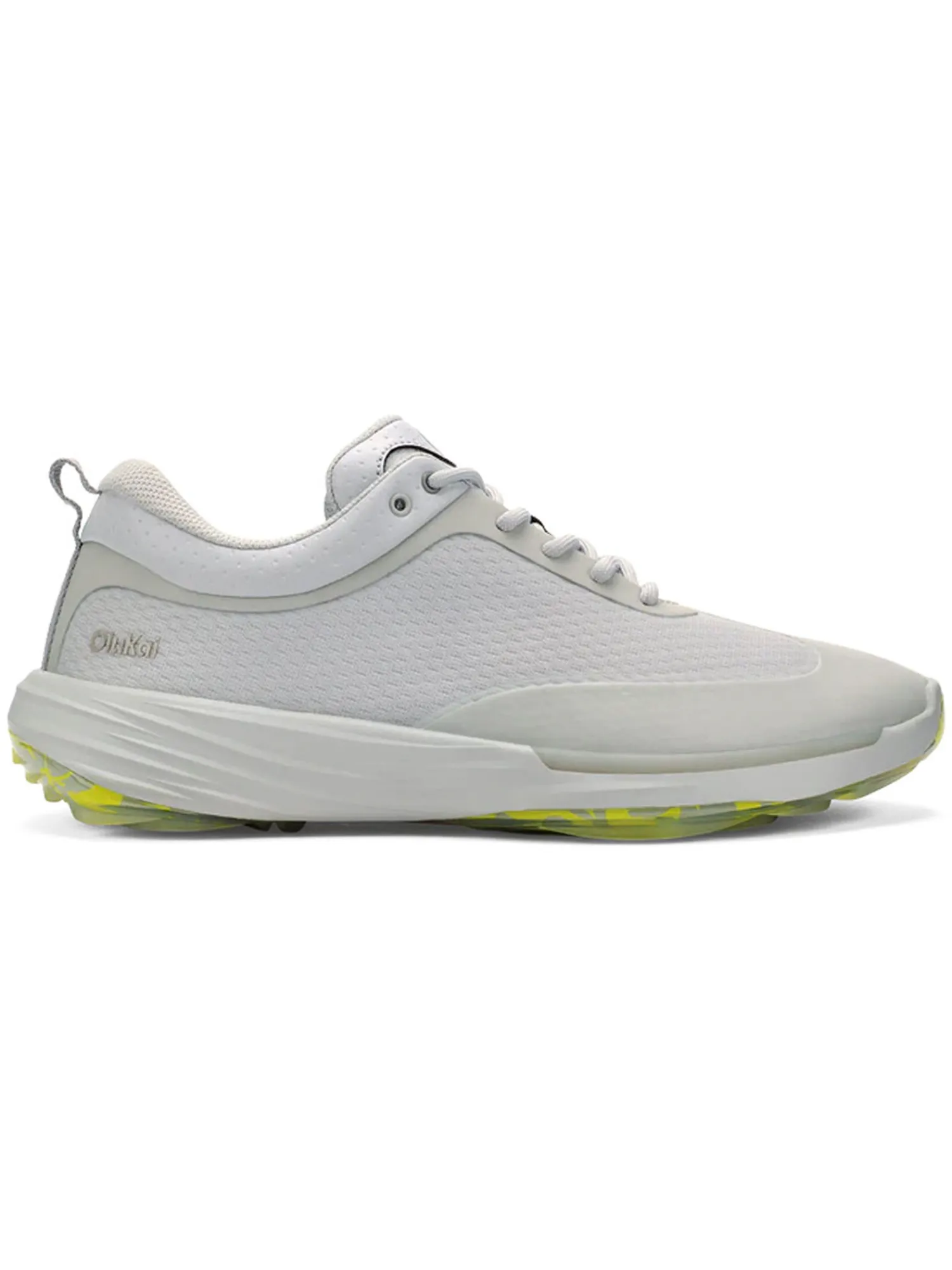 OluKai Mens Golf Shoes|Mākena Golf Shoes - Sterling/Sterling