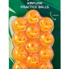 Optima Training Aids|Air Flow Practice Balls 12 Pack Orange