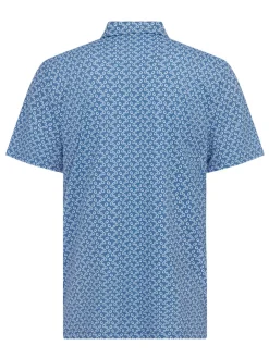 Original Penguin Shirts|All Over Lifesaver Print Polo - Quiet Harbour