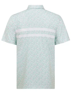 Original Penguin Shirts|Engineered Novelty Stripe Polo - Bright White