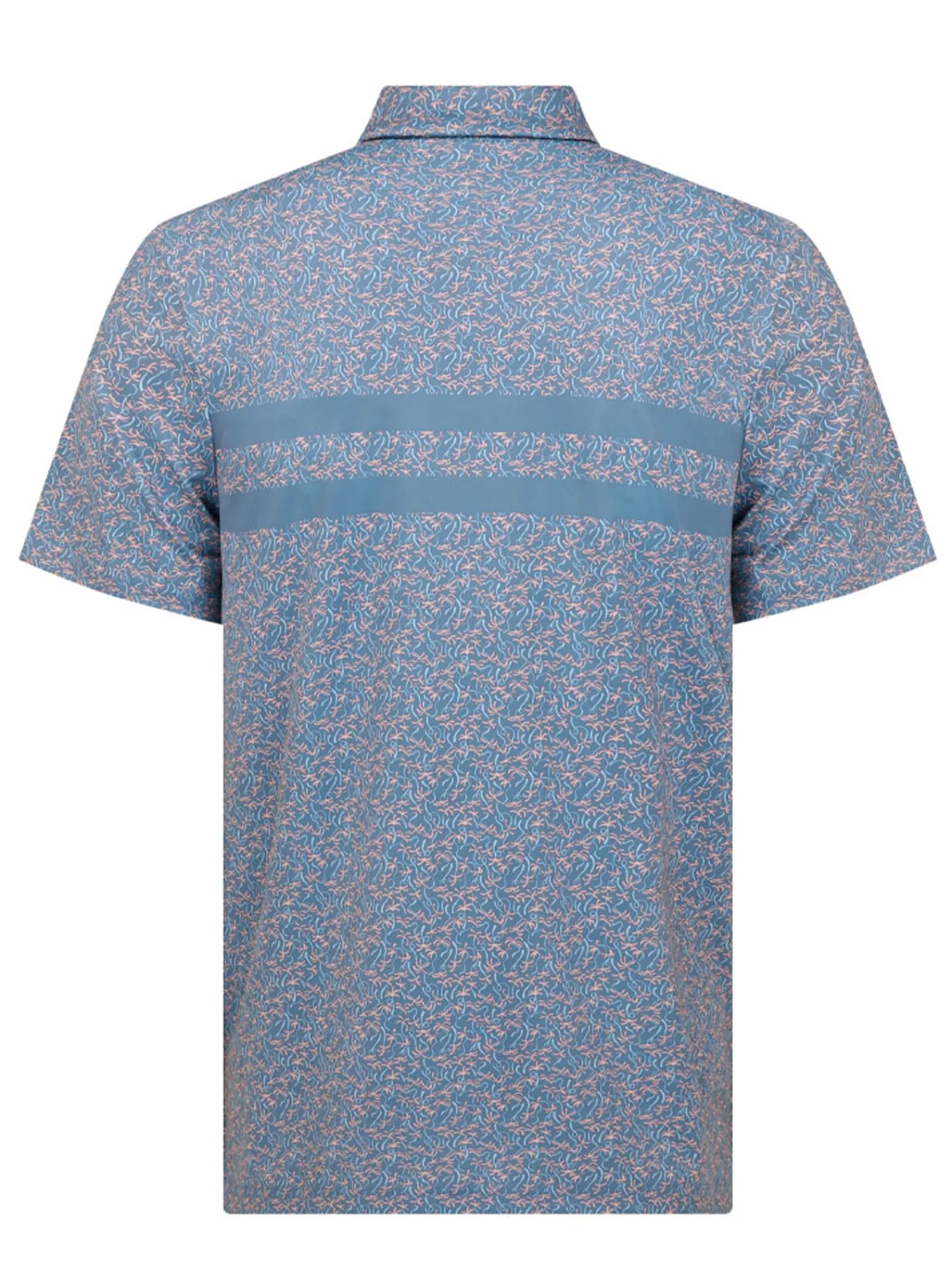 Original Penguin Shirts|Engineered Novelty Stripe Polo - Quiet Harbour