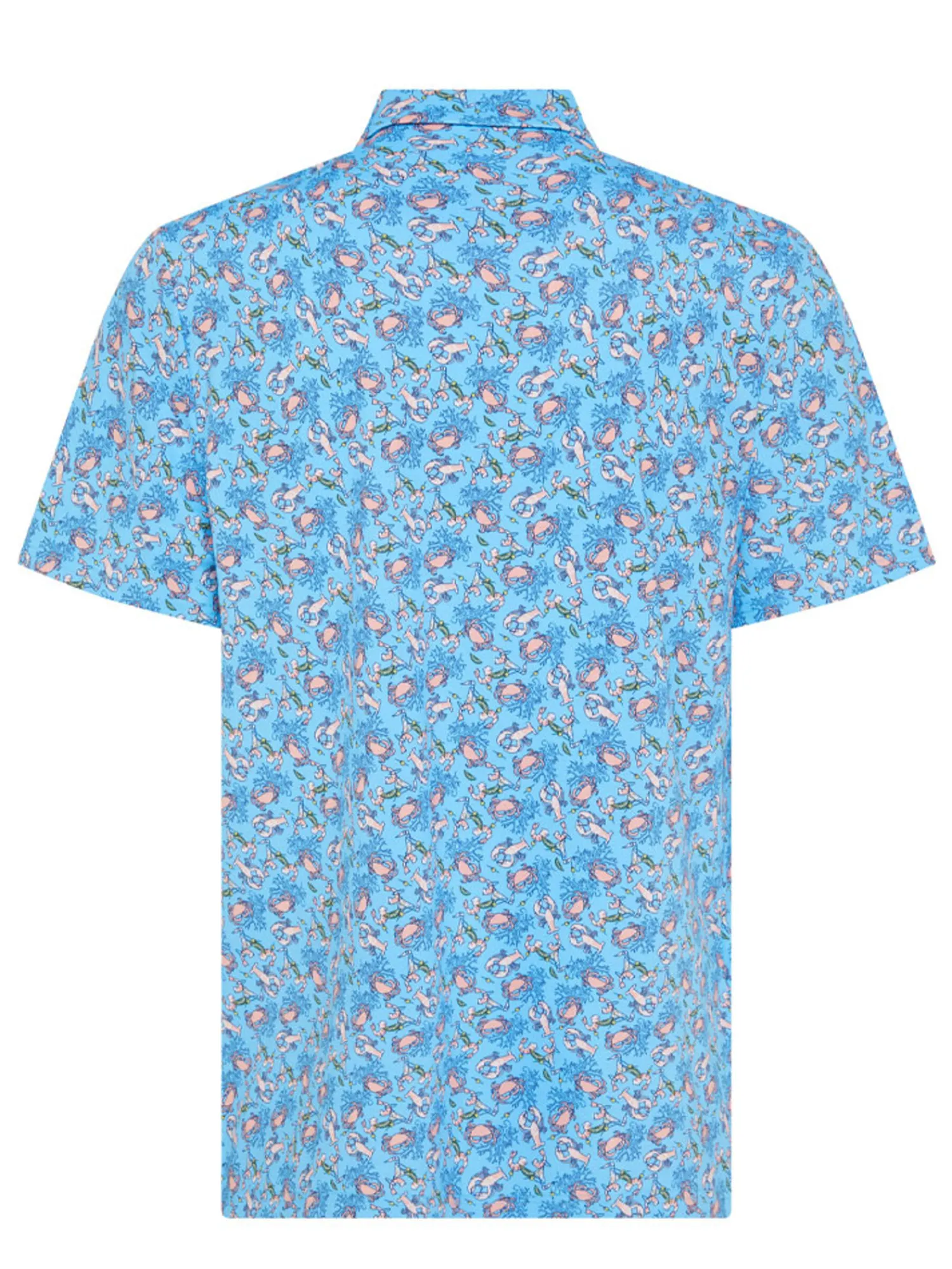 Original Penguin Shirts|Pete N' The Ocean Polo - Blue Grotto