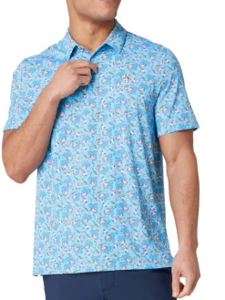 Original Penguin Shirts|Pete N' The Ocean Polo - Blue Grotto