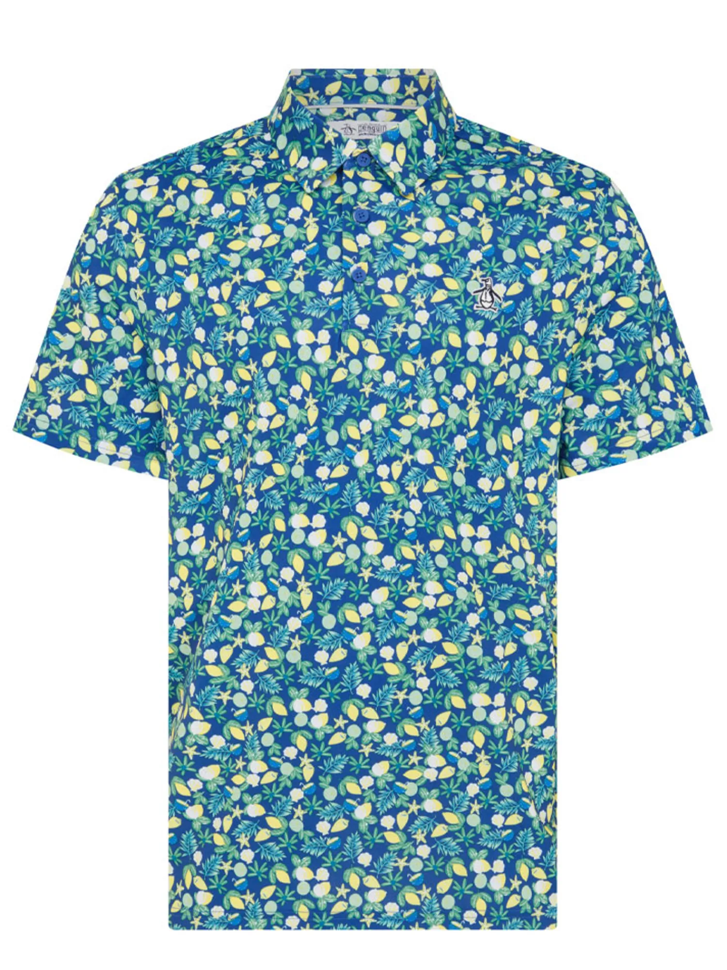 Original Penguin Shirts|Pete's Coconut Caddy Polo - Galaxy Blue