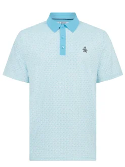 Original Penguin Shirts|Pete's Tee Time Polo - Blue Grotto