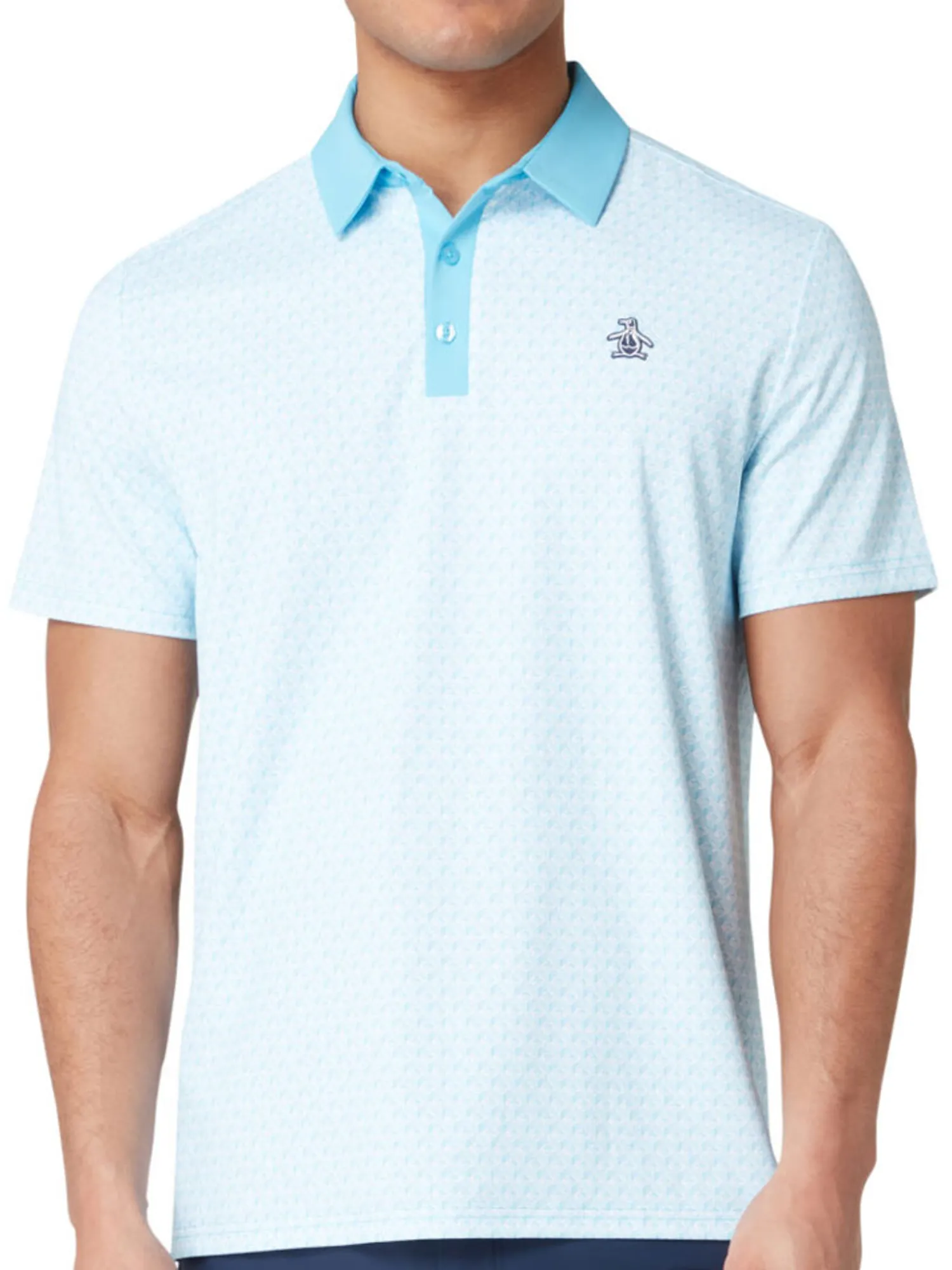 Original Penguin Shirts|Pete's Tee Time Polo - Blue Grotto