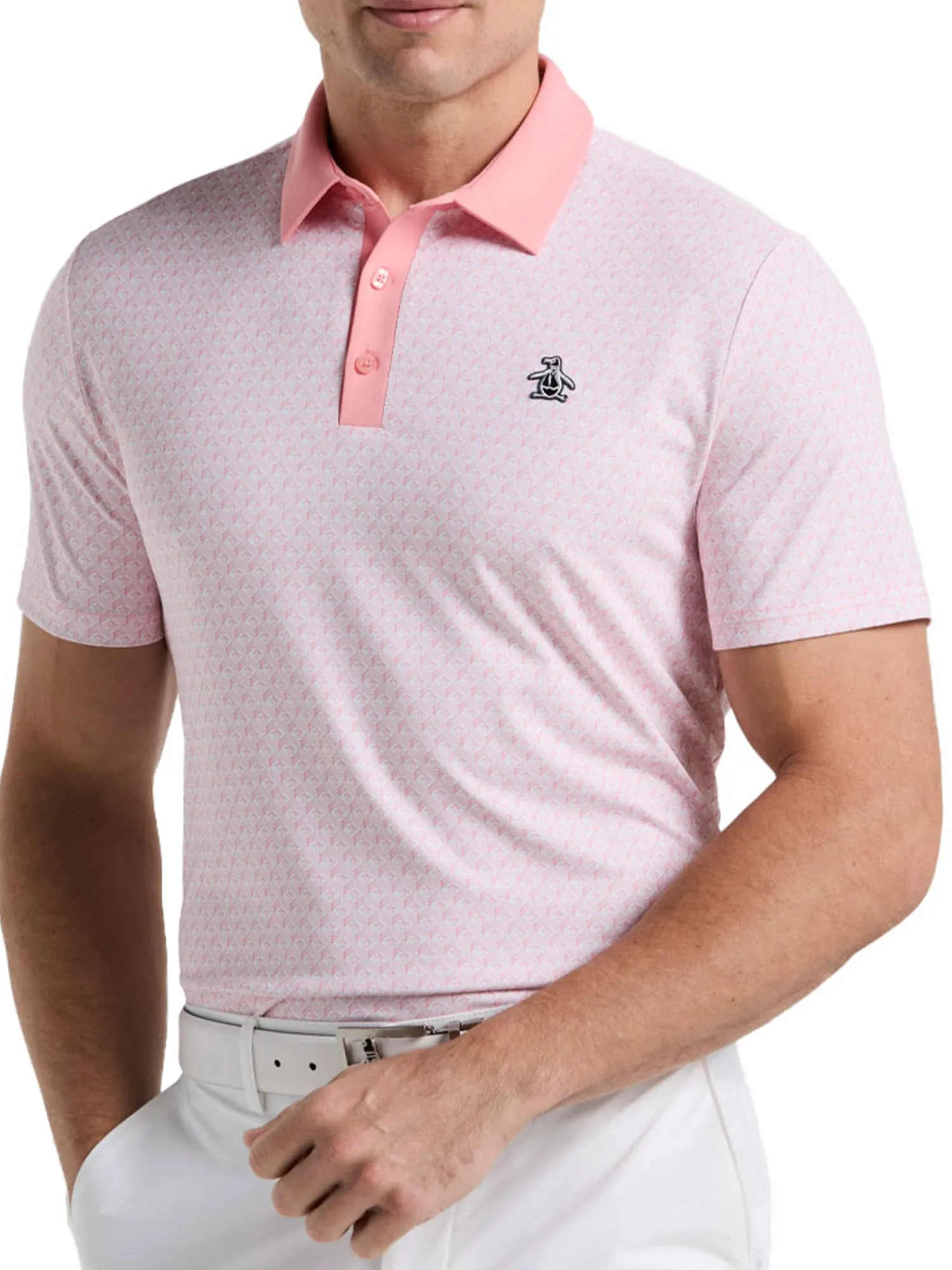 Original Penguin Shirts|Pete's Tee Time Polo - Murex Shell