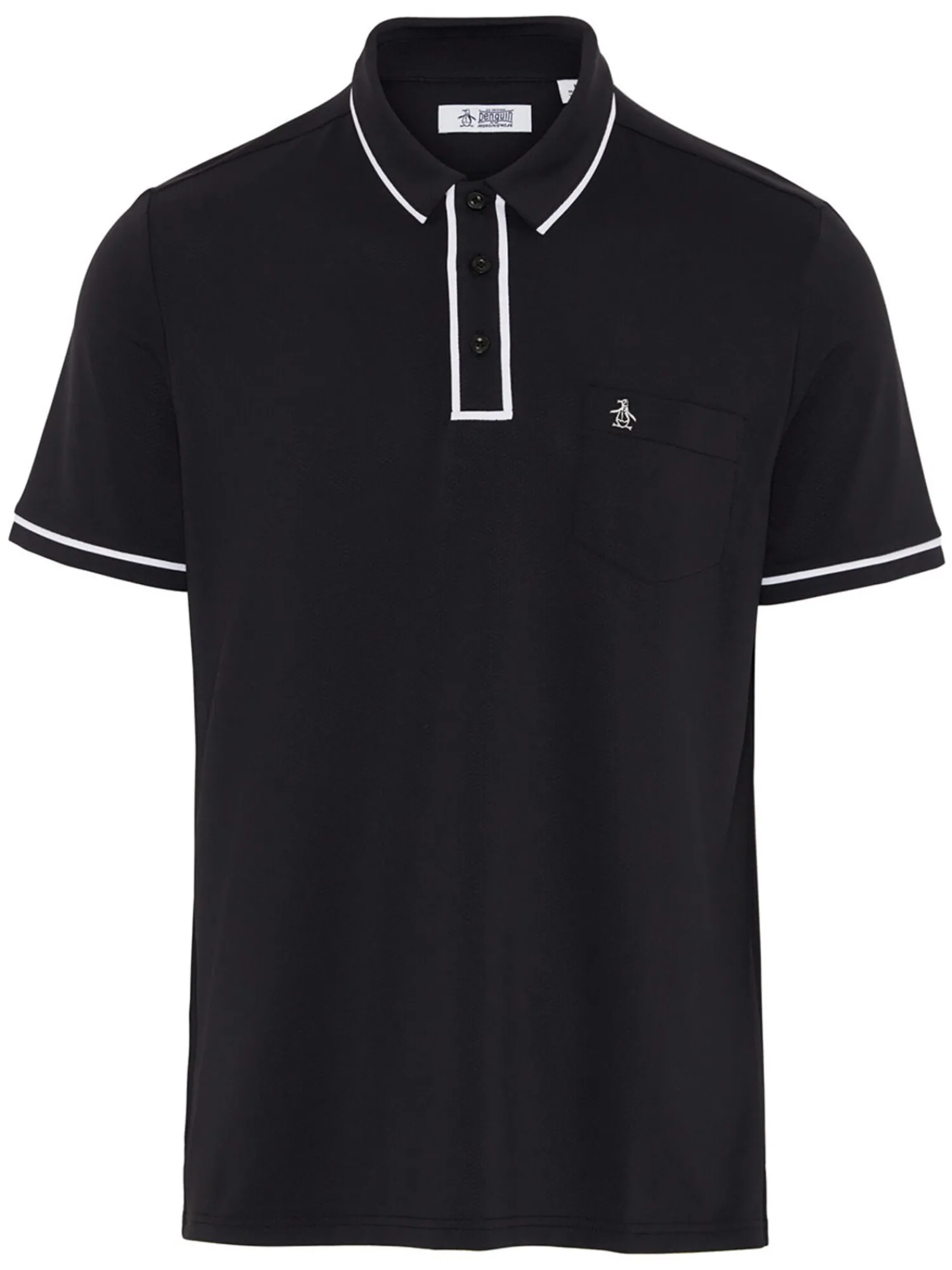 Original Penguin Shirts|The Technical Earl Polo - Caviar