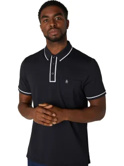 Original Penguin Shirts|The Technical Earl Polo - Caviar