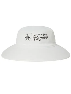 Original Penguin Hats|Ventilated Boonie - Bright White