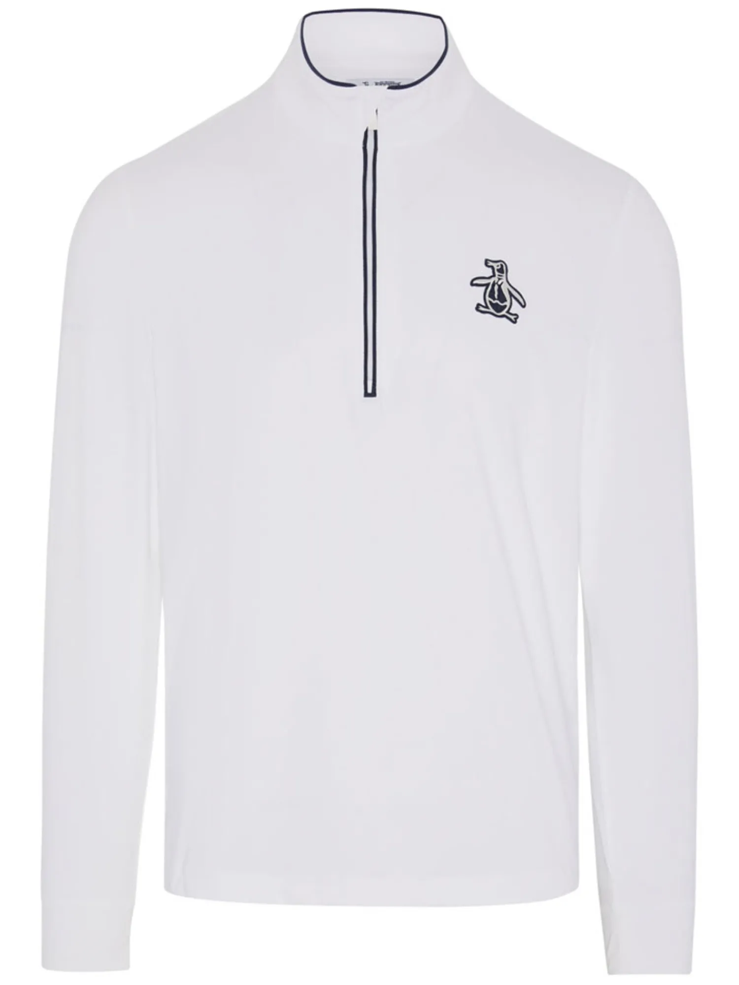 Original Penguin Jumpers|1/4-Zip Technical Earl - Bright White