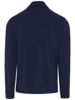 Original Penguin Jumpers|1/4-Zip Technical Earl - Black Iris