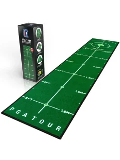 PGA Tour Training Aids|8ft Putting Mat - Green